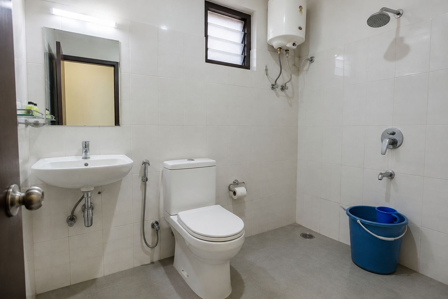 Attached bathroom